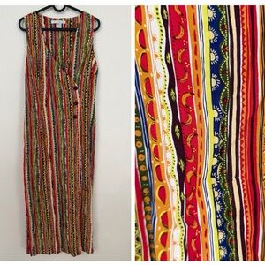 The Limited Multicolor Striped Maxi Dress